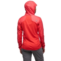 Black Diamond First Light Hybrid Hoody W Coral Red